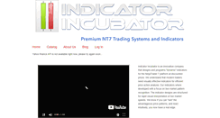 Desktop Screenshot of indicatorincubator.com